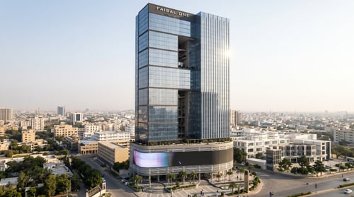 Riviera Group Sets WiredScore Platinum, LEED Gold Targets for Faisal One Tower in Karachi