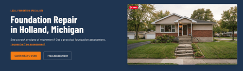 Holland Foundation Repair Now Serves West Michigan Homeowners