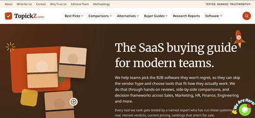 TopickZ Launches Software Review and Comparison Platform for Business Software Research