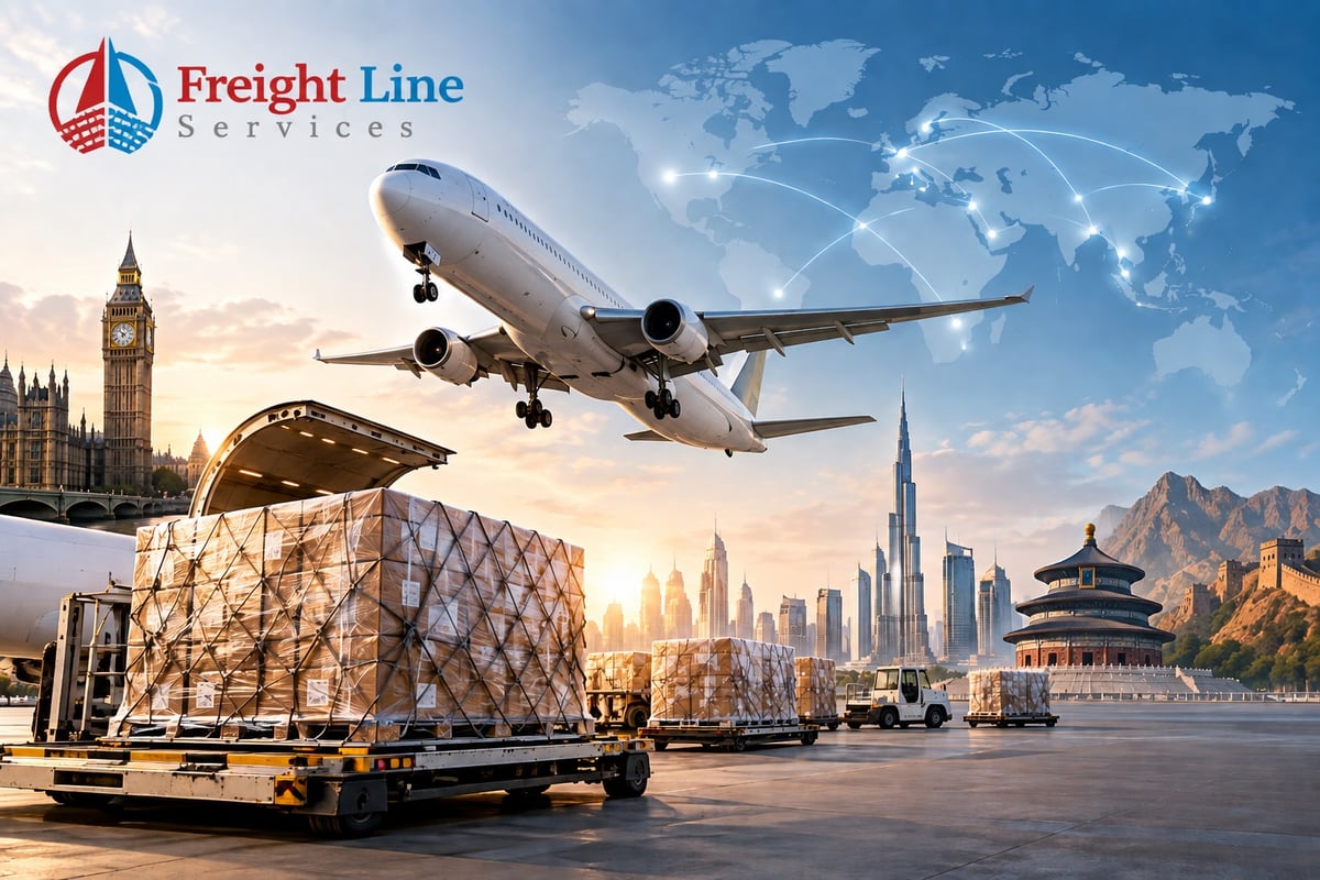 UK to China freight forwarding services 
