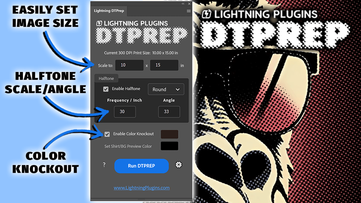 Lightning DTPrep Offers 25% Off Halftone Software for DTF to Celebrate PRINTING United Expo 2026